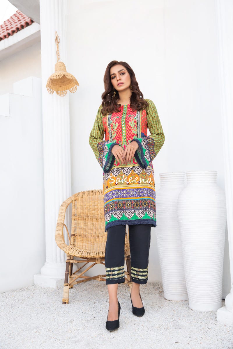 Winter Ready to Wear Kurta by Sakeena Hasan 01