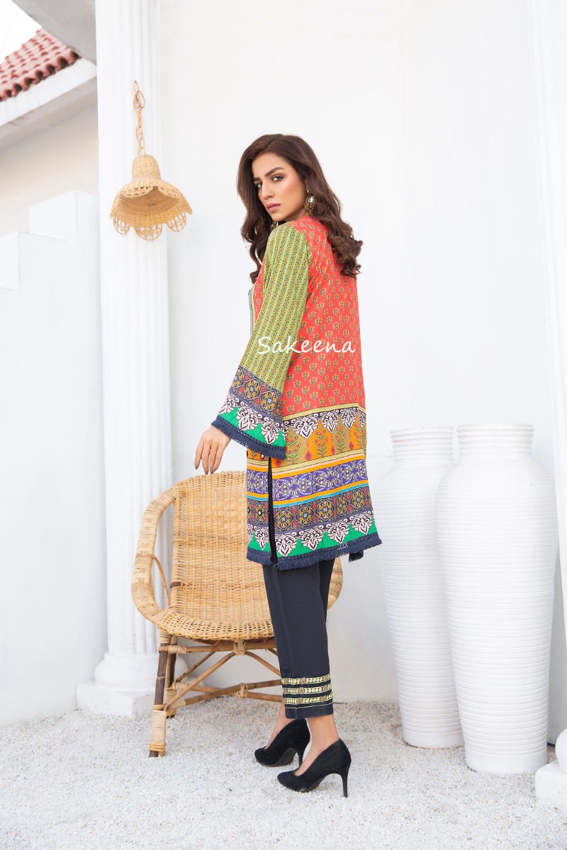 Winter Ready to Wear Kurta by Sakeena Hasan 01