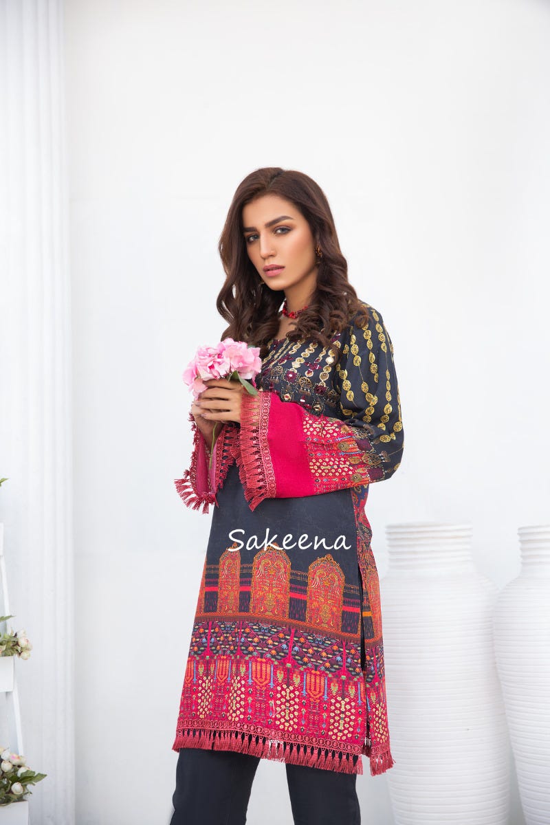 Winter Ready to Wear Kurta by Sakeena Hasan 02