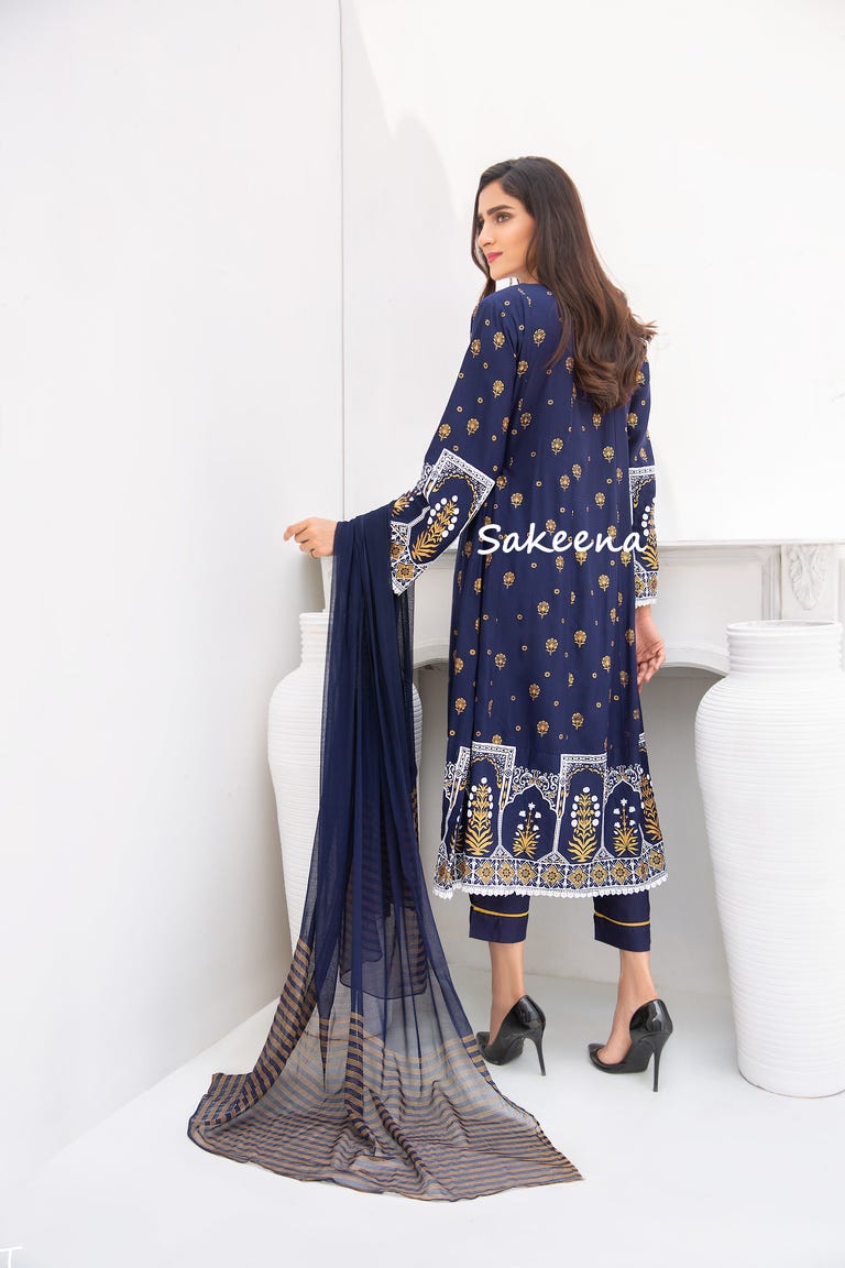 Winter Ready to Wear 3 Pcs Collection by Sakeena Hasan 07
