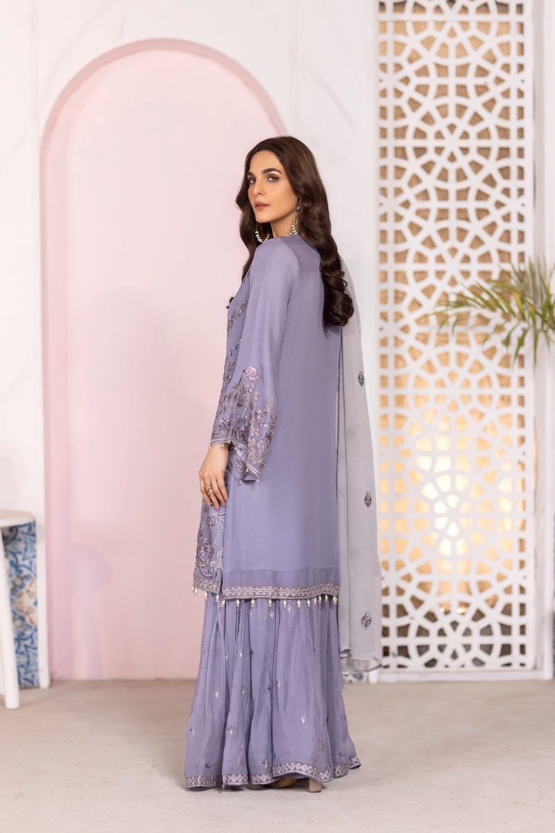 Women Chiffon Collection with Handwork by Simrans 03