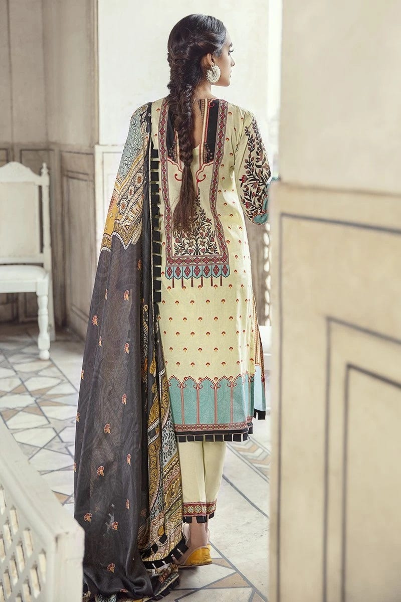 Luxury Lawn Sheesh Mahal Collection by Cross stitch 10