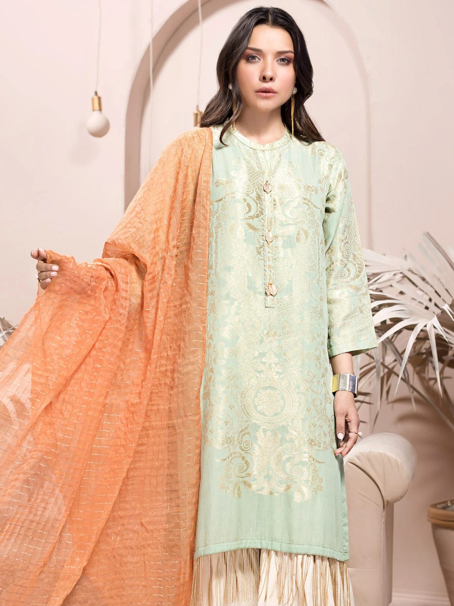 Autumn Limelight Jacquard Ready to Wear Collection 03