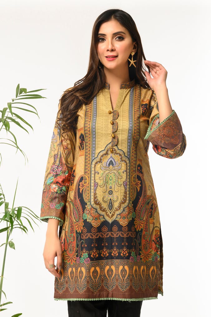 Lawn Ready to Wear Kurta by Zaiwa 02