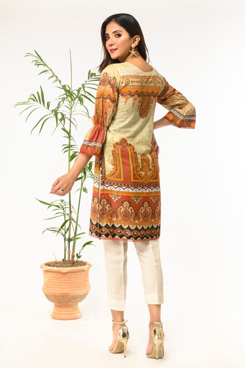 Lawn Ready to Wear Kurta by Zaiwa 03