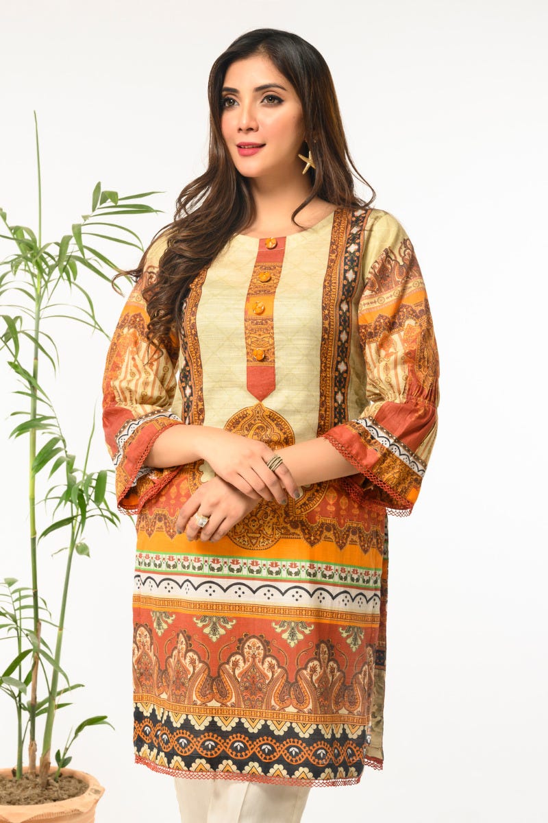 Lawn Ready to Wear Kurta by Zaiwa 03