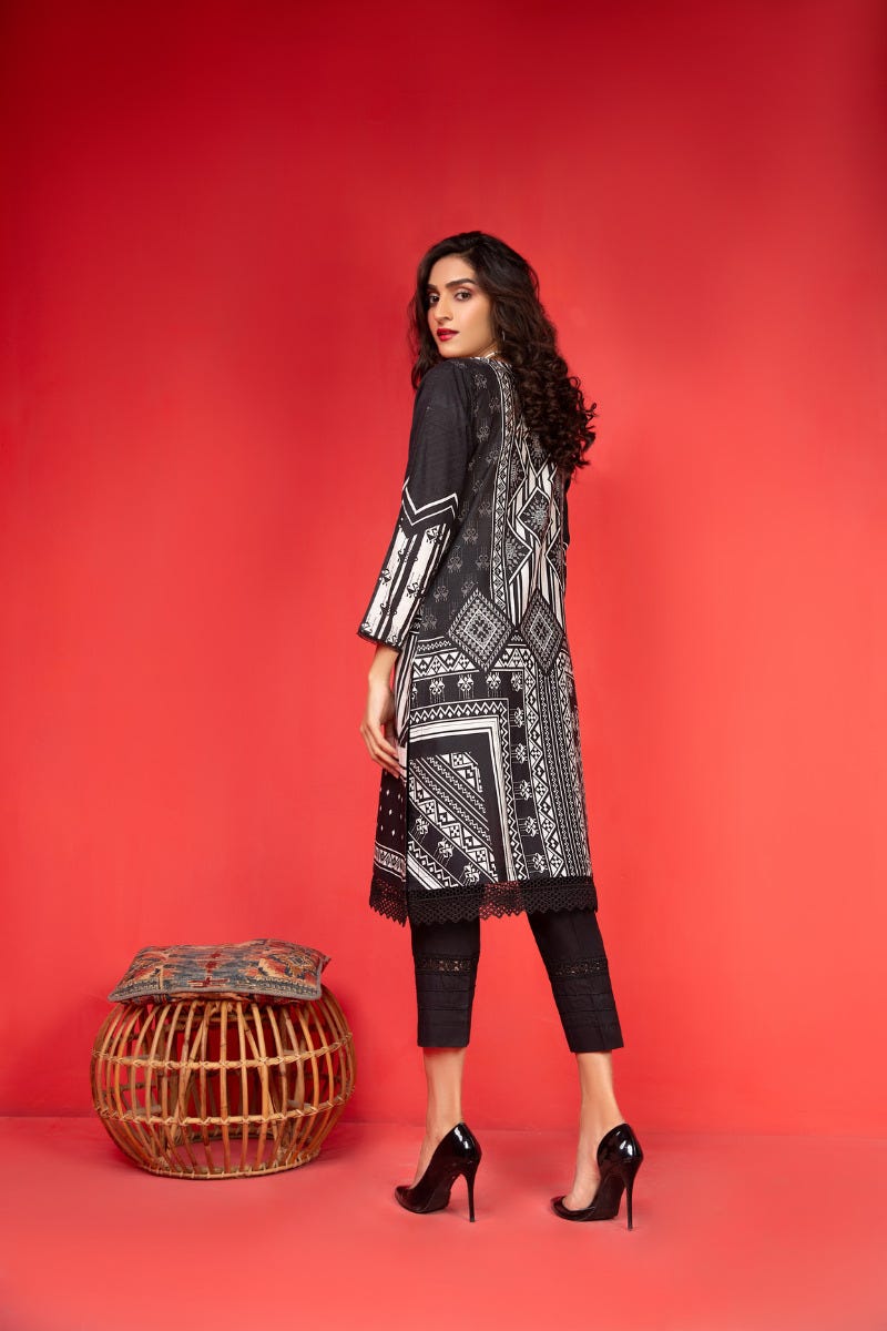 Khadar Ready to Wear Handwork 2 Pcs Dress by Zaiwa 03