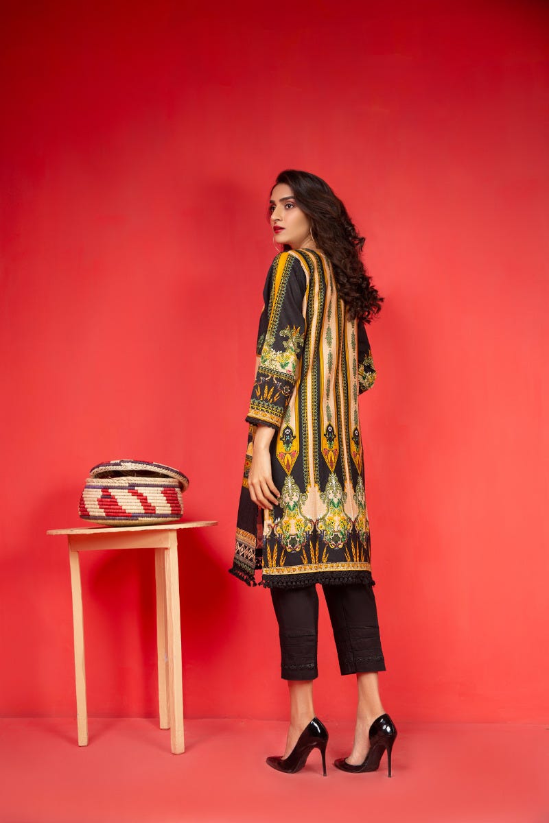 Khadar Ready to Wear Handwork 2 Pcs Dress by Zaiwa 08