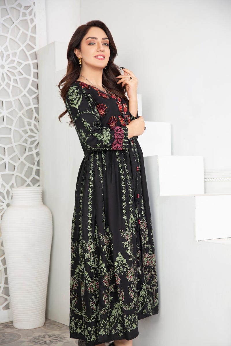 Ready to Wear Embroidered Kurta by Zaiwa 03