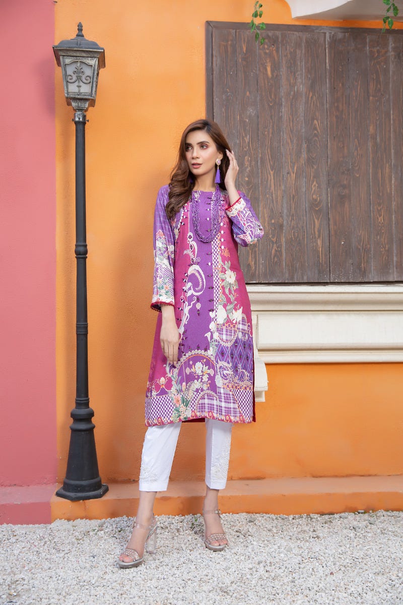Ready to Wear 2 Pcs Handwork Dress by Zaiwa 02