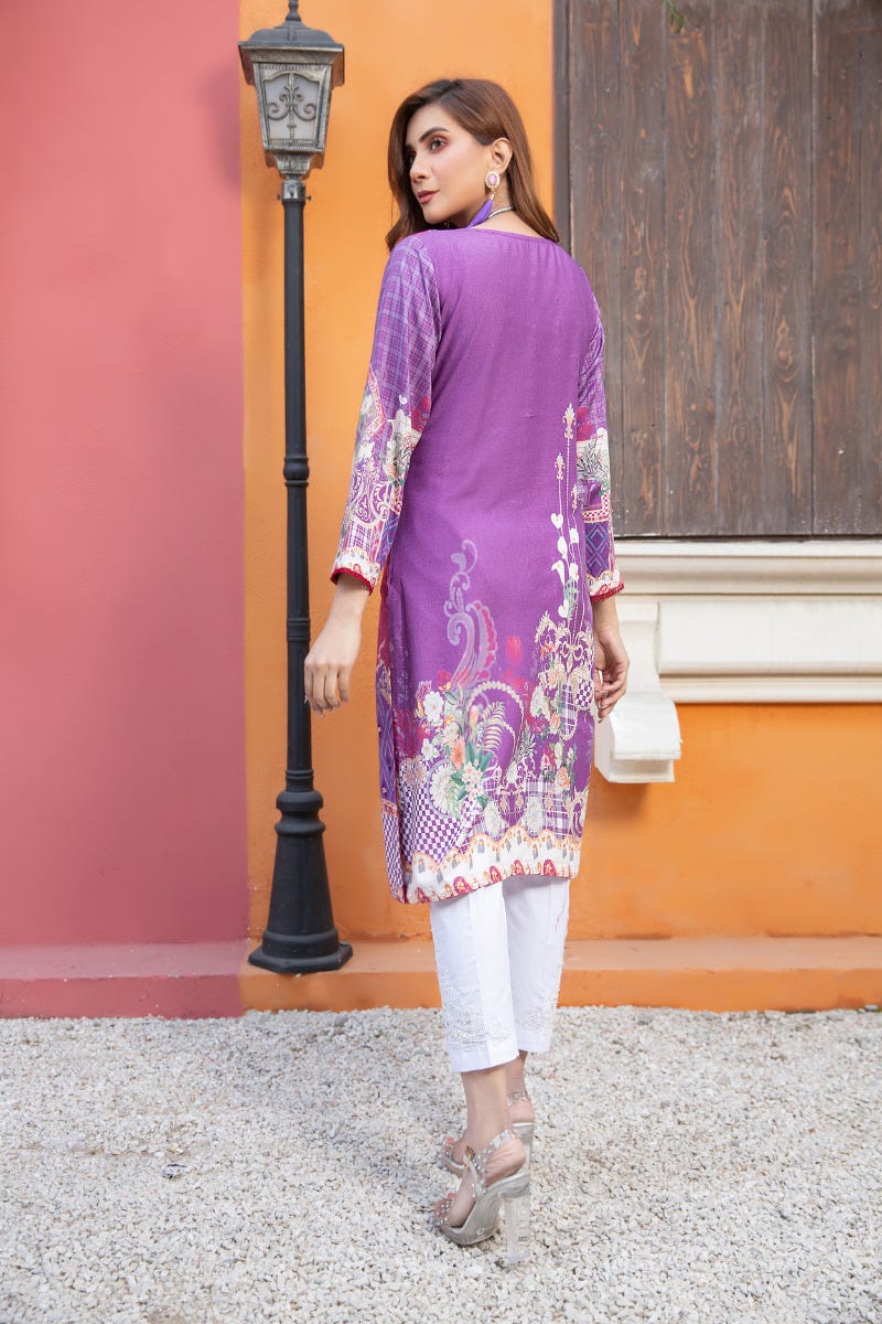 Ready to Wear 2 Pcs Handwork Dress by Zaiwa 02