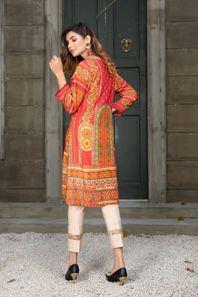 Ready to Wear 2 Pcs Handwork Dress by Zaiwa 16