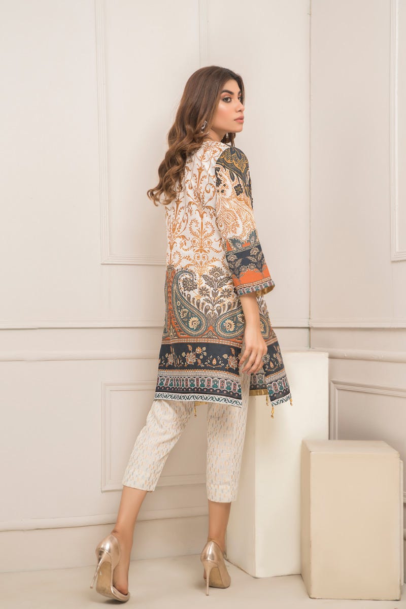 Ready to Wear Lawn Embroidered 2Pcs Collection by Zaiwa 11