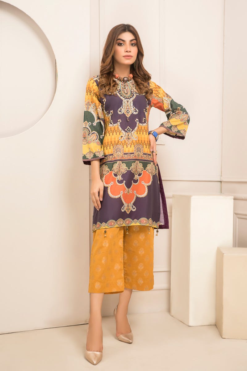 Ready to Wear Lawn Embroidered 2Pcs Collection by Zaiwa 15