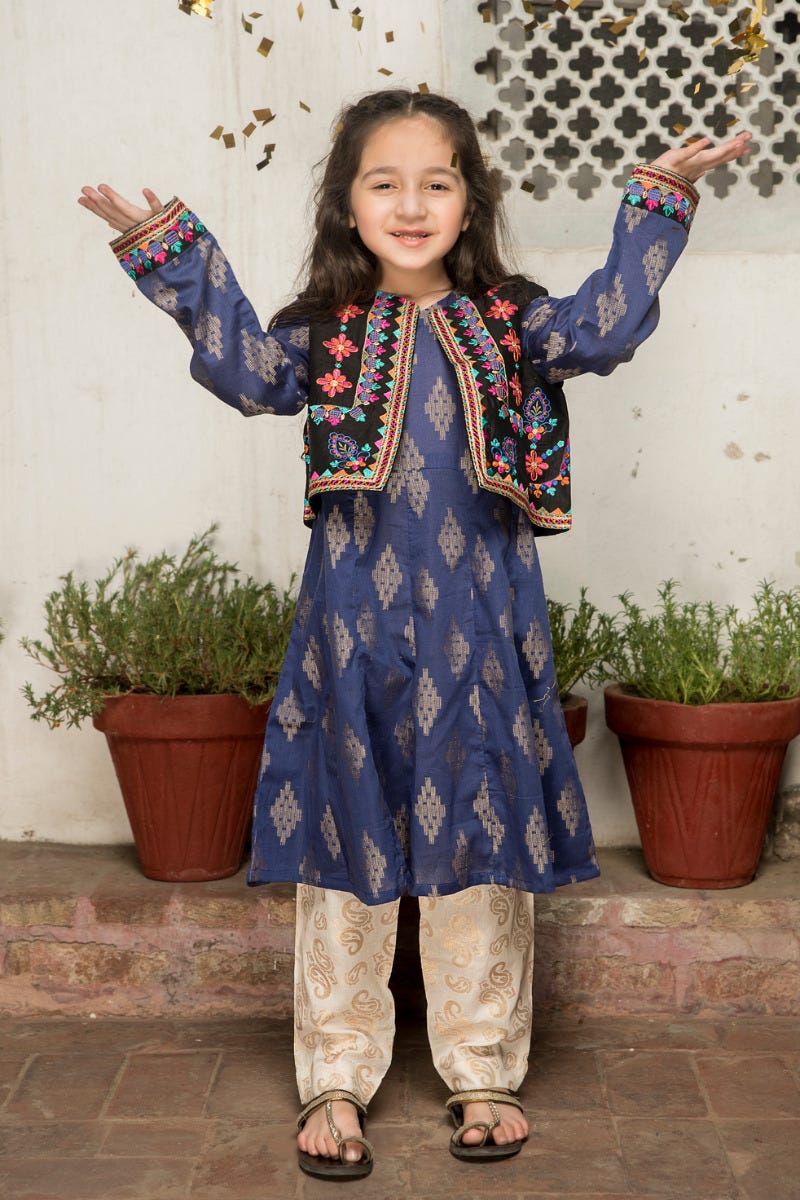 Kids Eid Ready to Wear 2 Pcs Collection by Zaiwa 10