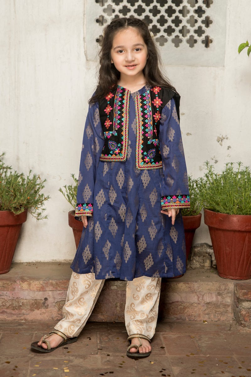 Kids Eid Ready to Wear 2 Pcs Collection by Zaiwa 10