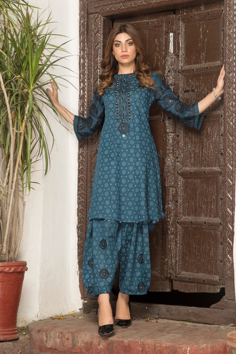 Eid Ready to Wear 2 Pcs Collection by Zaiwa 17
