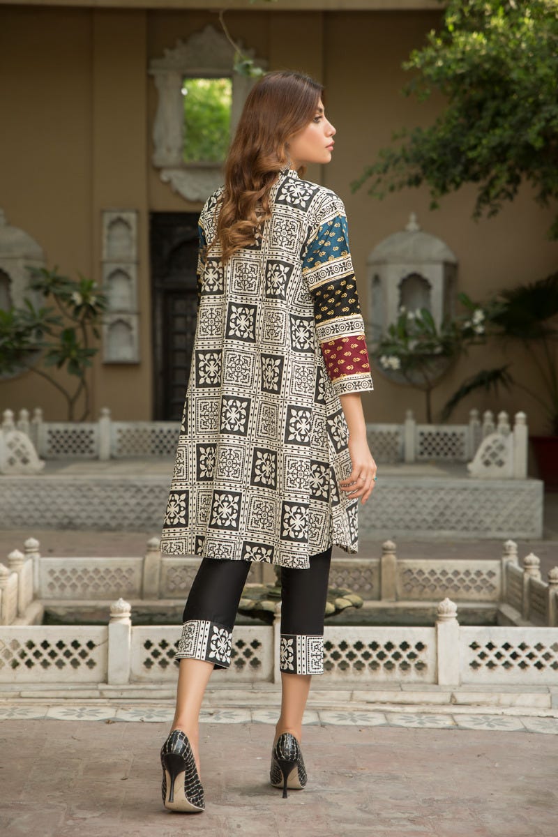 Eid Ready to Wear 2 Pcs Collection by Zaiwa 08