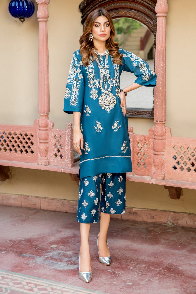 Eid Ready to Wear 2 Pcs Collection by Zaiwa 23