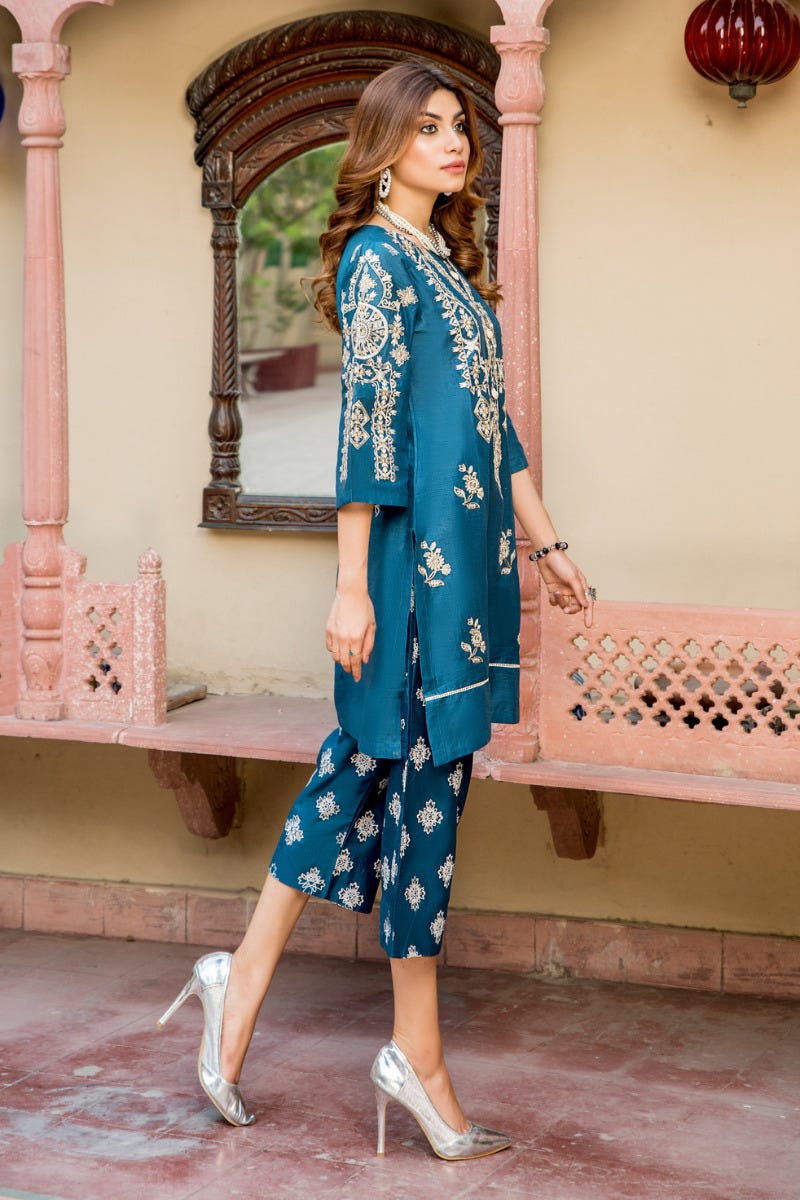 Eid Ready to Wear 2 Pcs Collection by Zaiwa 23
