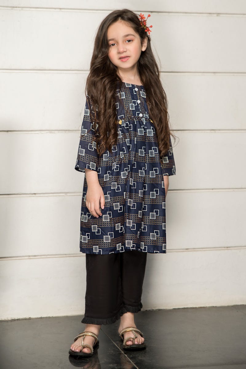 Girls Ready to Wear Lawn Kurta 04