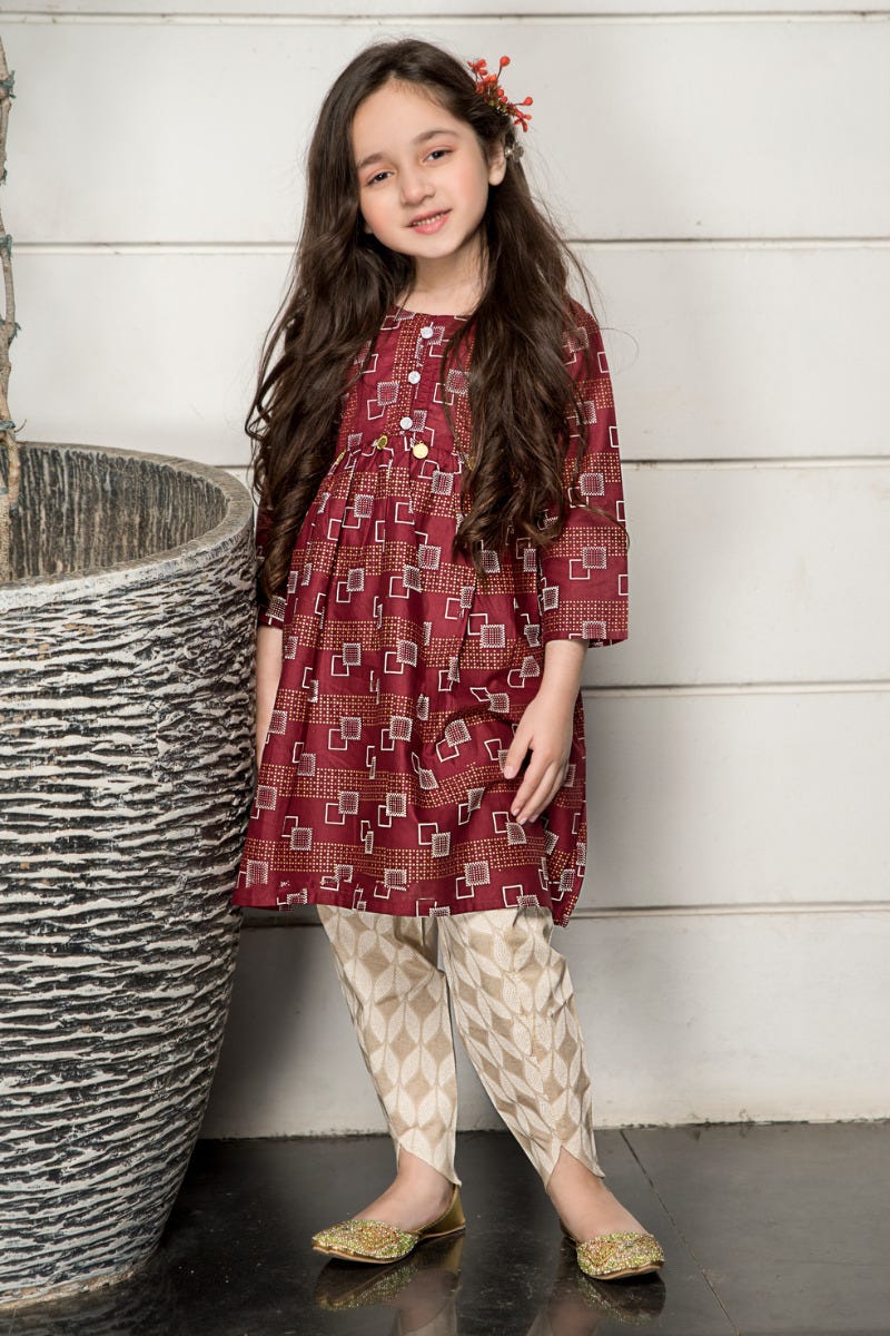Girls Ready to Wear Lawn Kurta 05