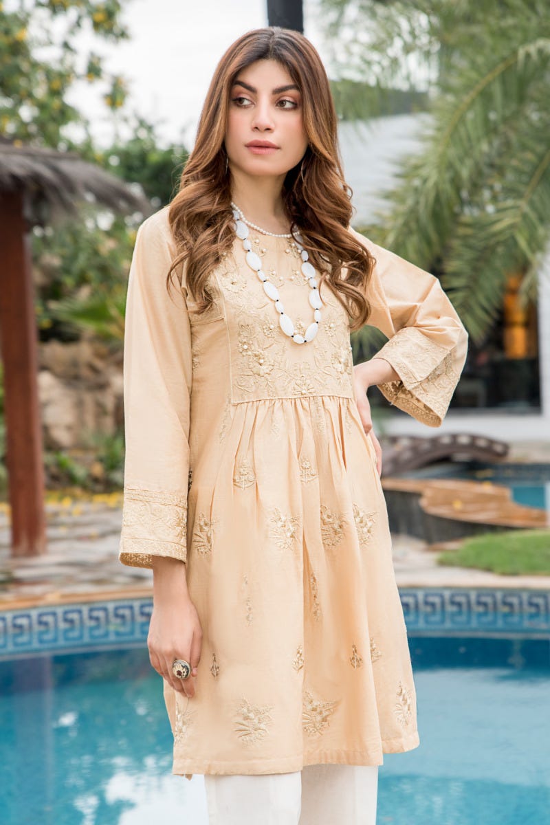 Ready to Wear Embroidered Kurta by Zaiwa 07