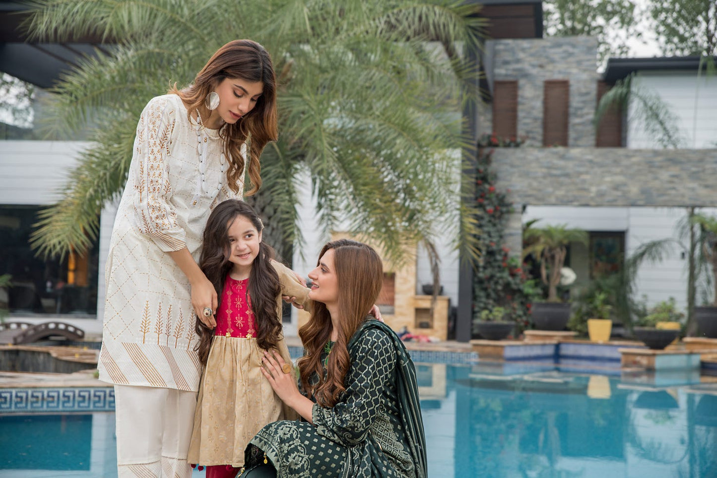 Jacquard Lawn Ready to Wear Dress by Zaiwa 01