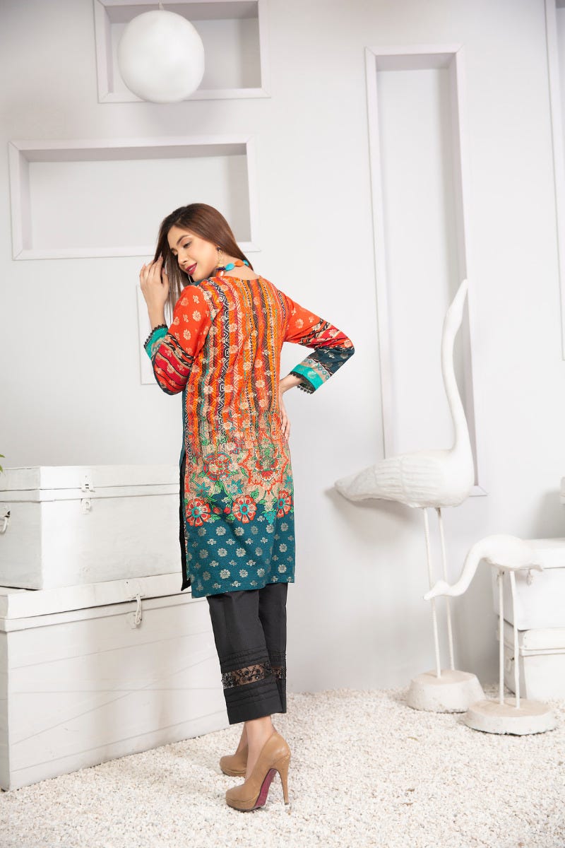 Winter Ready to Wear Kurta Hand Embroidered Collection by Zaiwa 14