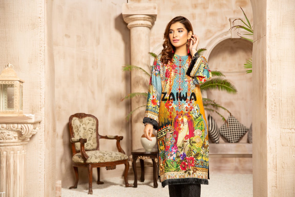 Winter Ready to Wear Embroidered Kurta 21
