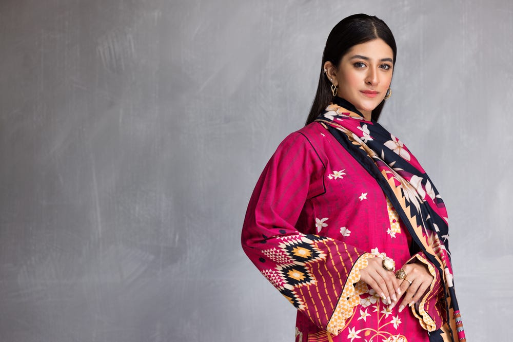 Winter Khadar 3 Pcs Dress by Zimal 03