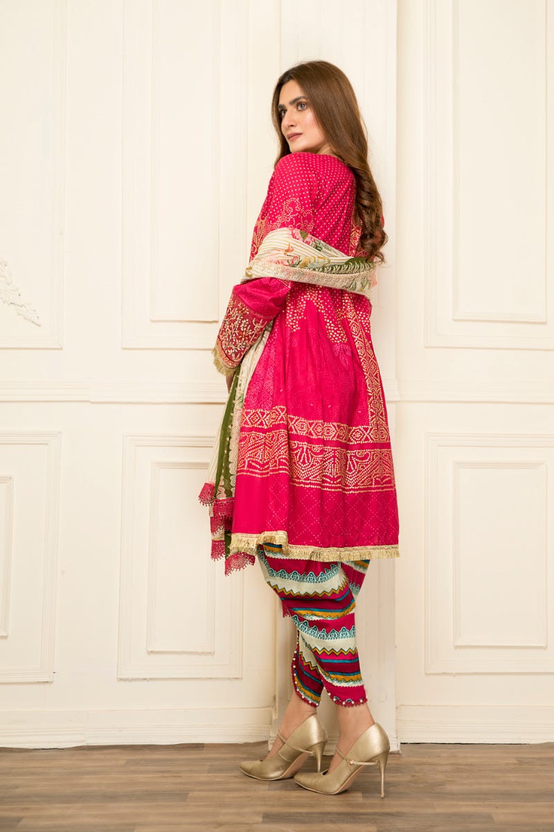Ready to Wear Lawn Embroidered 3Pcs Collection by Zimal 12