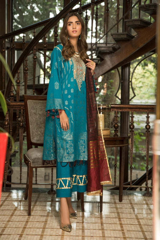 Embroidered Jacquard Ready to Wear Collection by Zimal 02