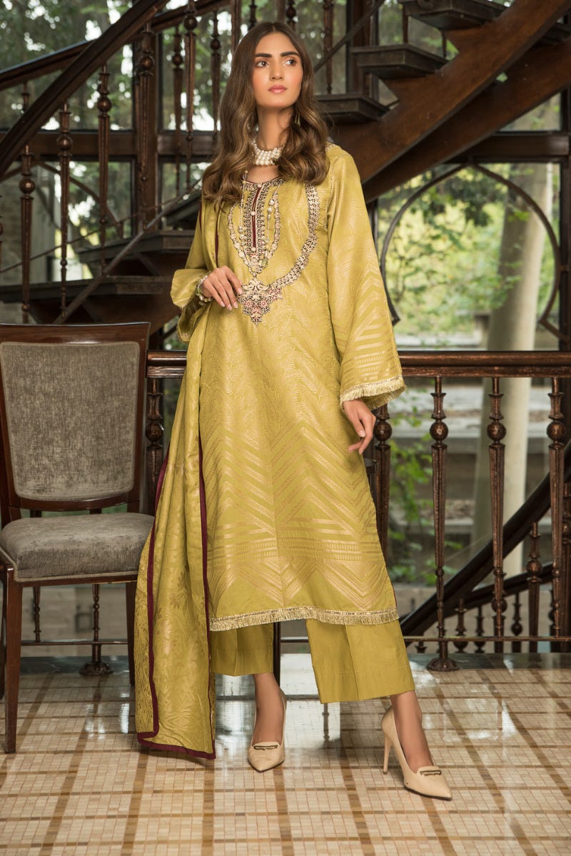 Embroidered Jacquard Ready to Wear Collection by Zimal 08