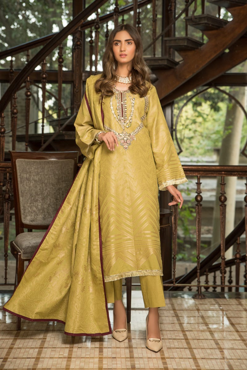 Embroidered Jacquard Ready to Wear Collection by Zimal 08