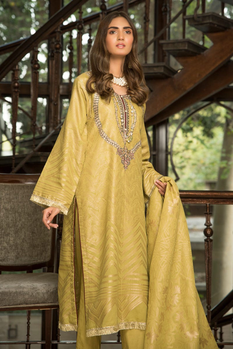 Embroidered Jacquard Ready to Wear Collection by Zimal 08