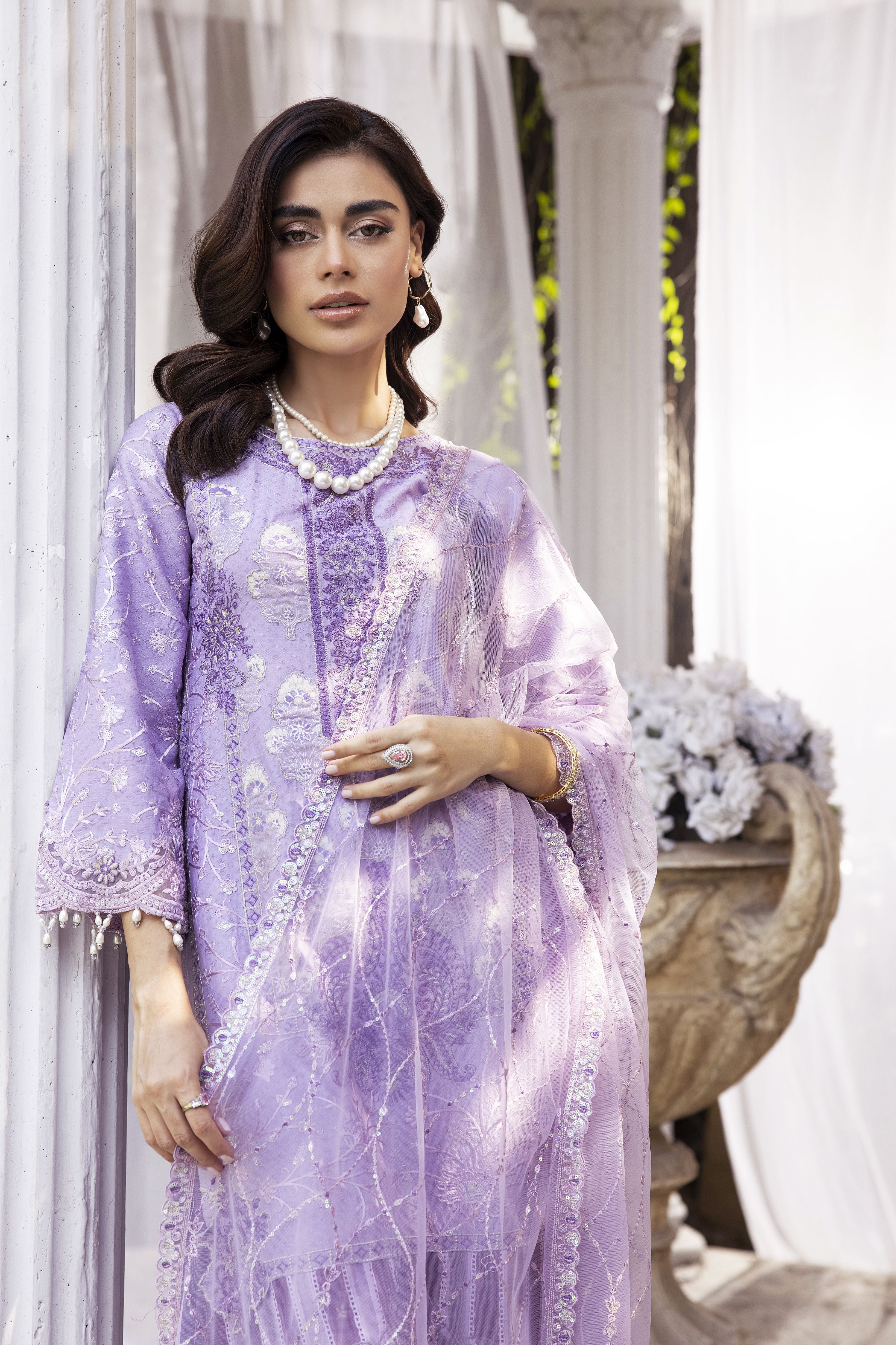 Luxury Jacquard EID Collection by Mona MJW7