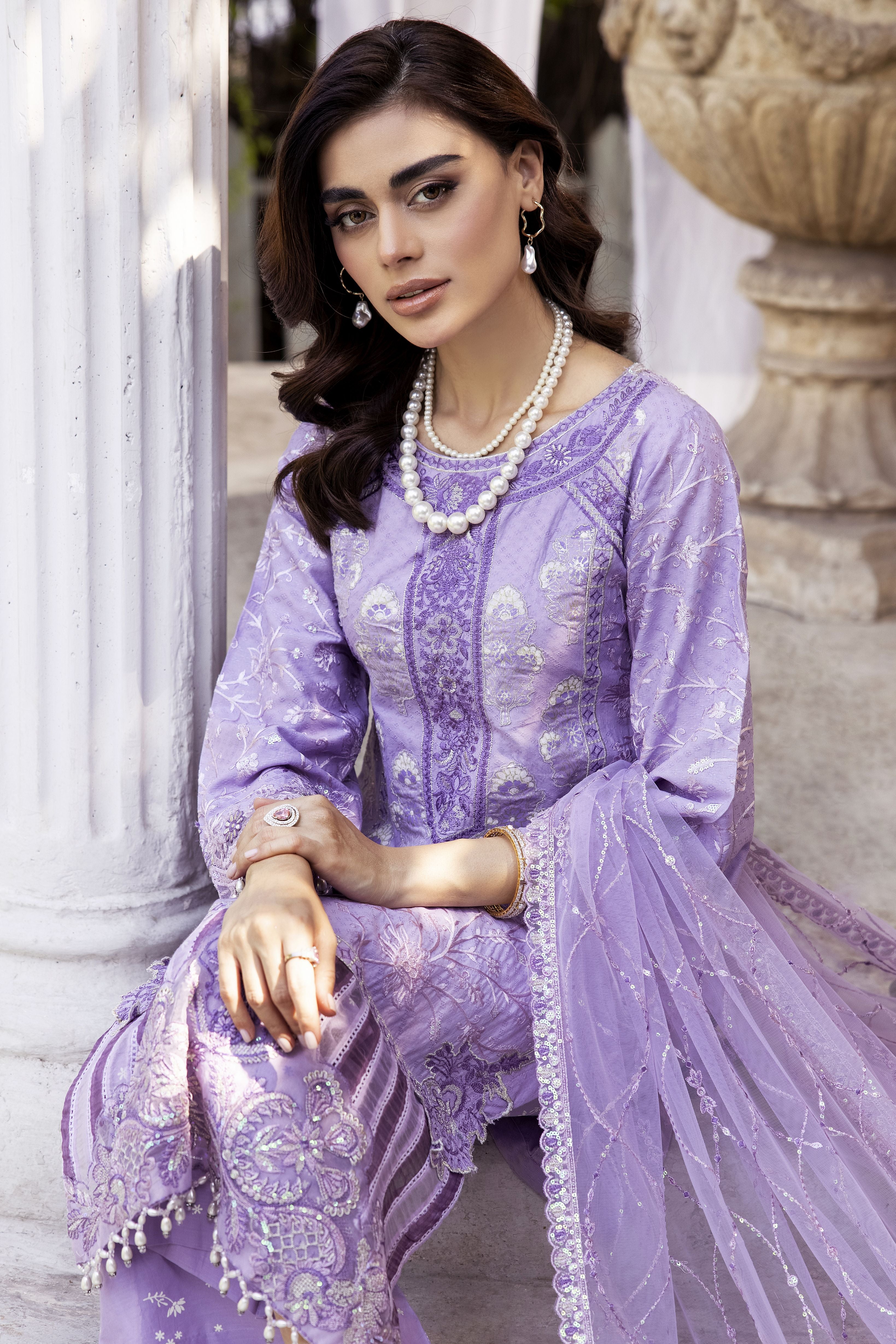 Luxury Jacquard EID Collection by Mona MJW7