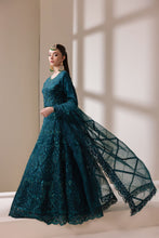 Teal Organza Embellished Choli & Lehnga Set with Dupatta | Rasm by Mona – MKR5