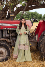Taaron Jaisi by Mona – Matching Mother Daughter Pastel Green Shararah Outfits – TJM1