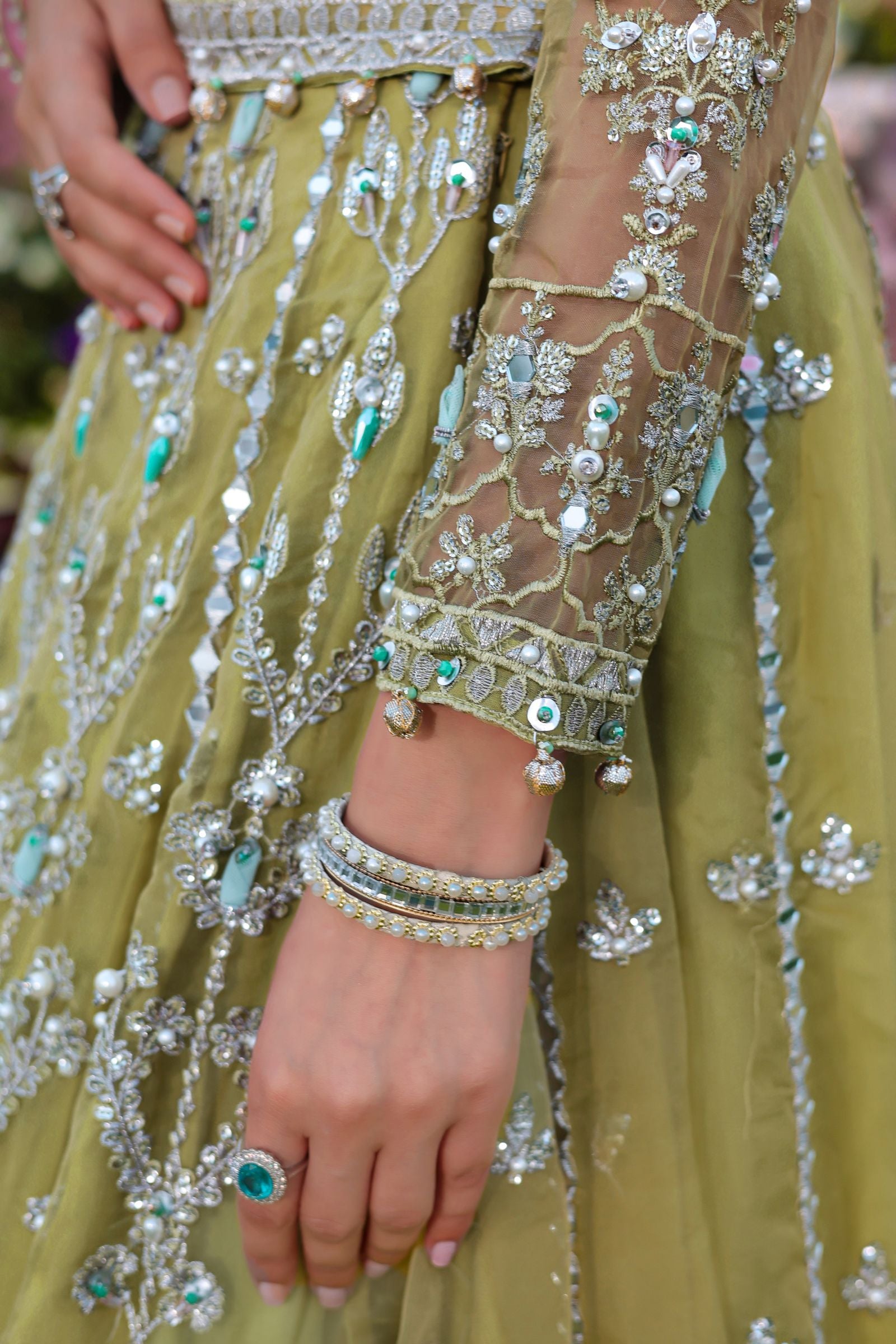 Formal Choli & Lehnga Set | Formal Mother-Daughter Twinning by Aroosh TTAH4