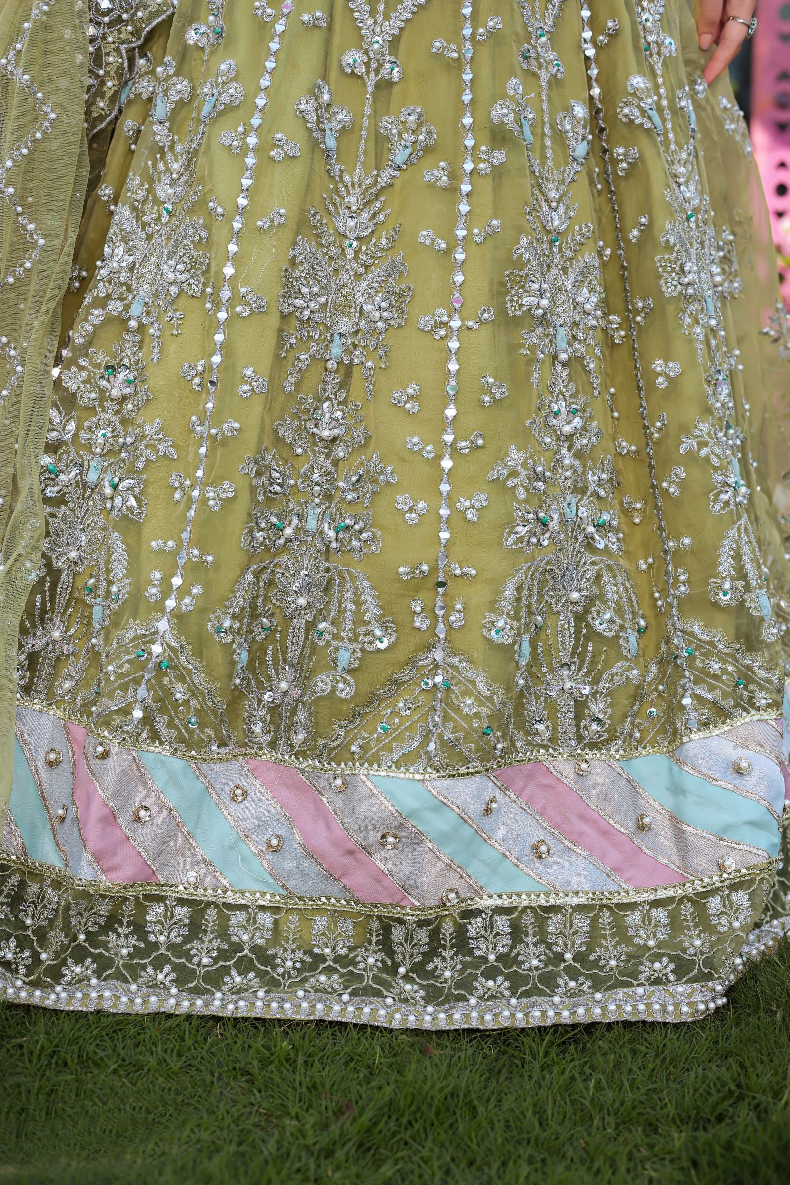 Formal Choli & Lehnga Set | Formal Mother-Daughter Twinning by Aroosh TTAH4