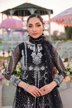 Black Peplum & Shararah Set | Aroosh Mother-Daughter Matching Formal Outfit TTAH5