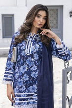 Aabpara Blue Garden Bloom Tanadora Lawn 3pc Suit – SLF3