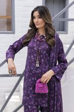 Aabpara Plum Petal Tanadora Lawn 3pc Suit – SLF5