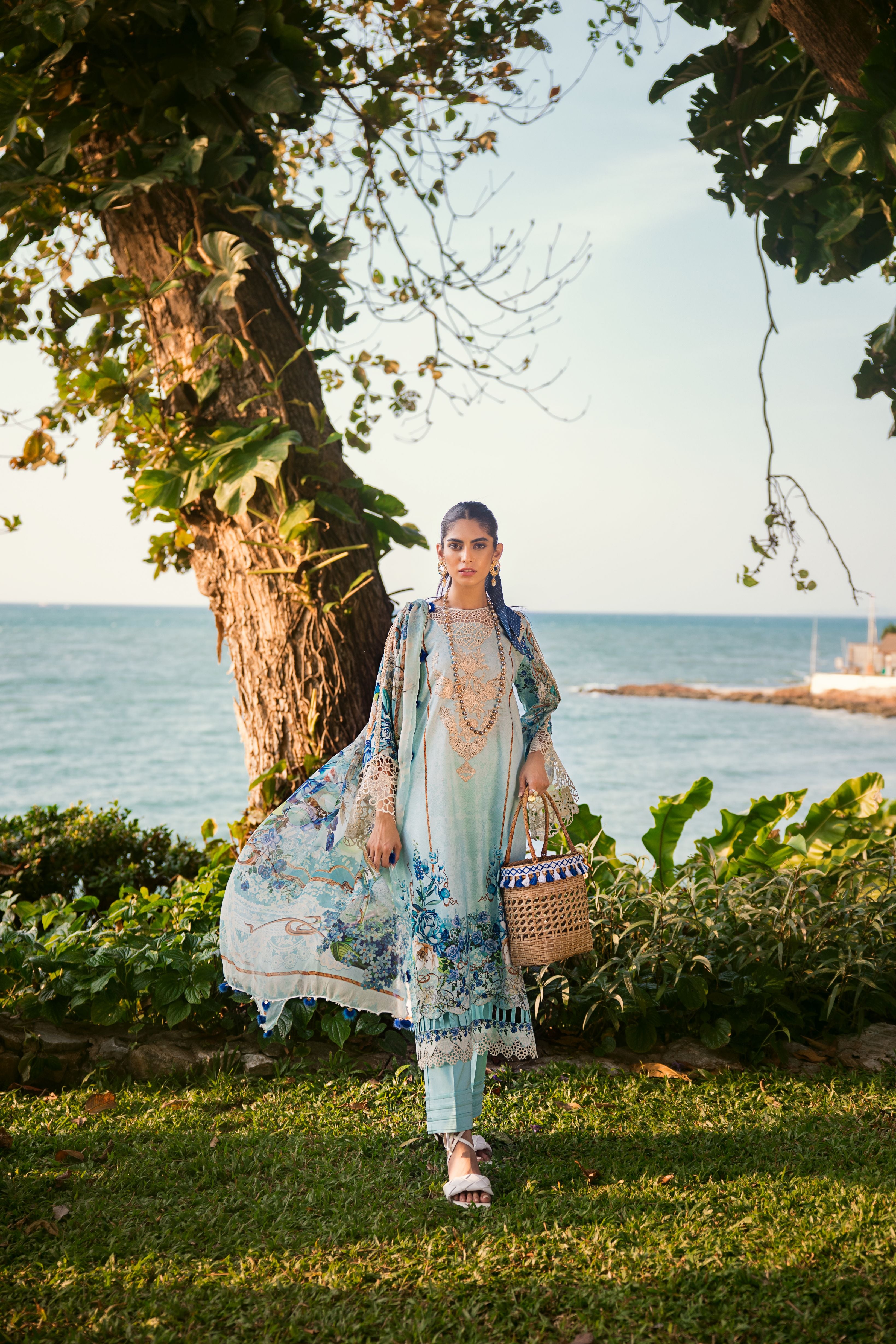 ELAF Signature Lawn Collection ESL-07B HEAVEN'S MIST