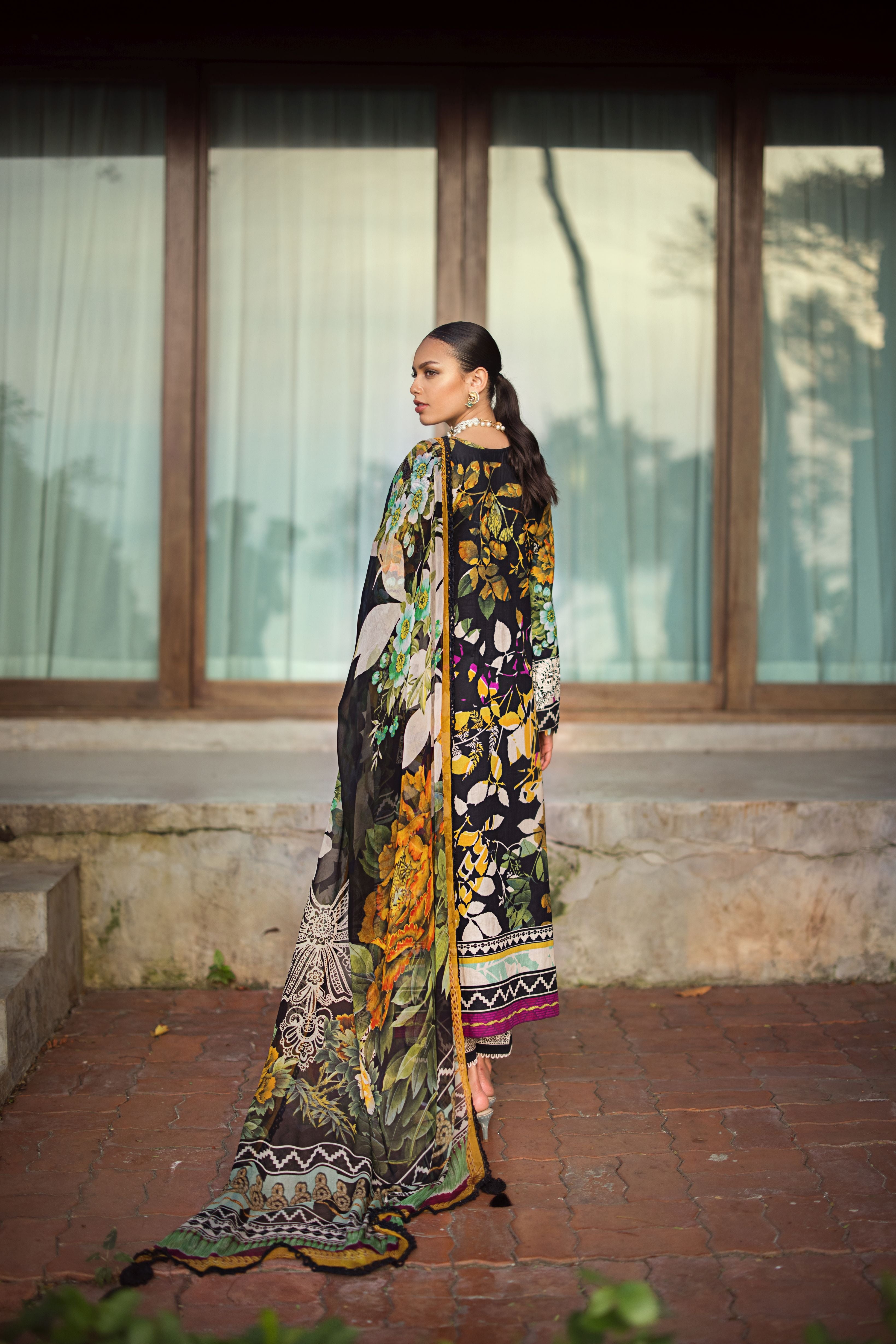 ELAF Signature Lawn Collection ESL-08B NIGHTFALL