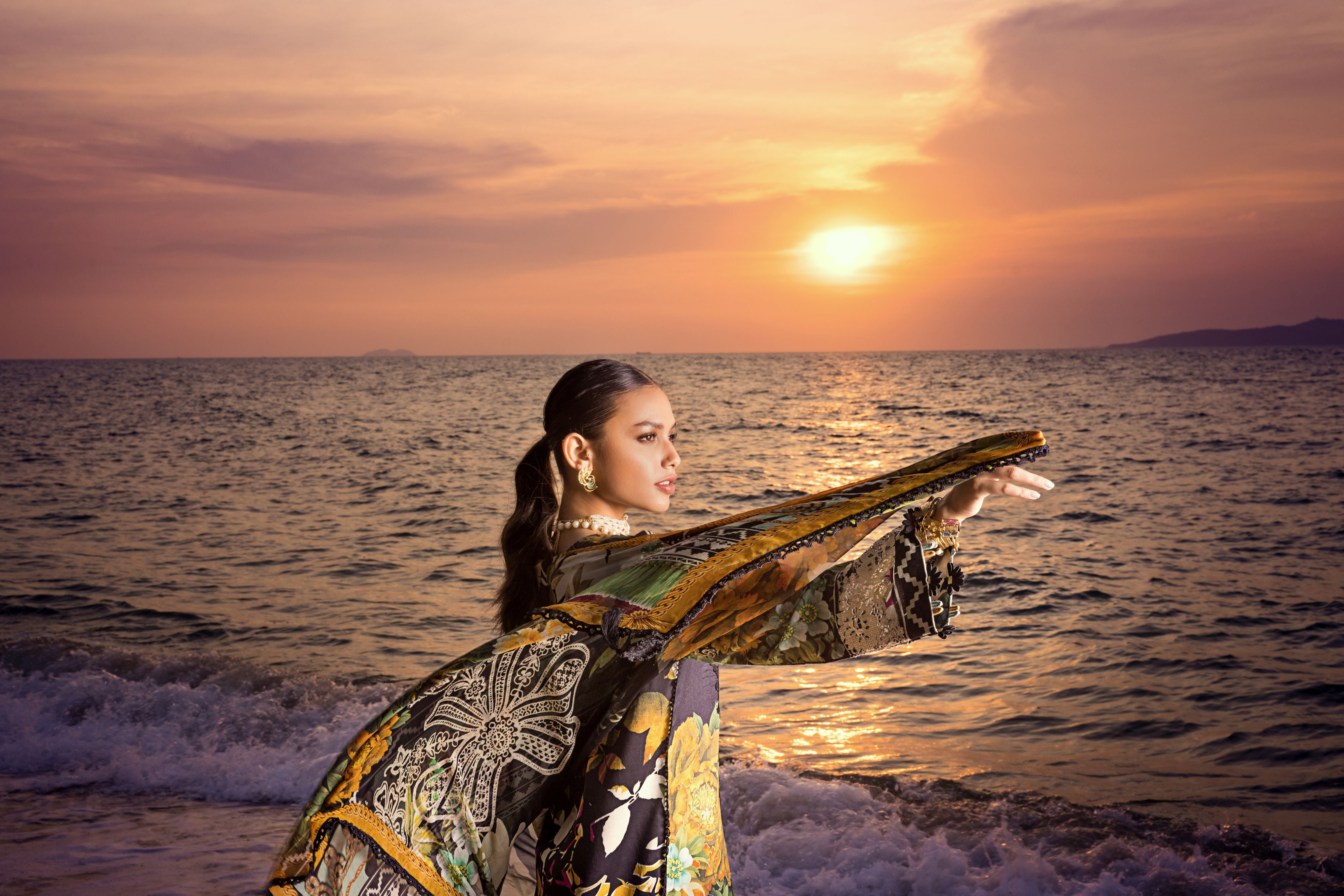 ELAF Signature Lawn Collection ESL-08B NIGHTFALL