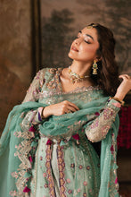 The Maya Edition by Mona – Handworked Organza Front-Open Maxi & Shararah Maya2