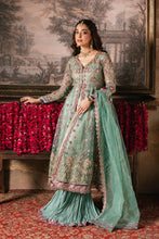 The Maya Edition by Mona – Handworked Organza Front-Open Maxi & Shararah Maya2